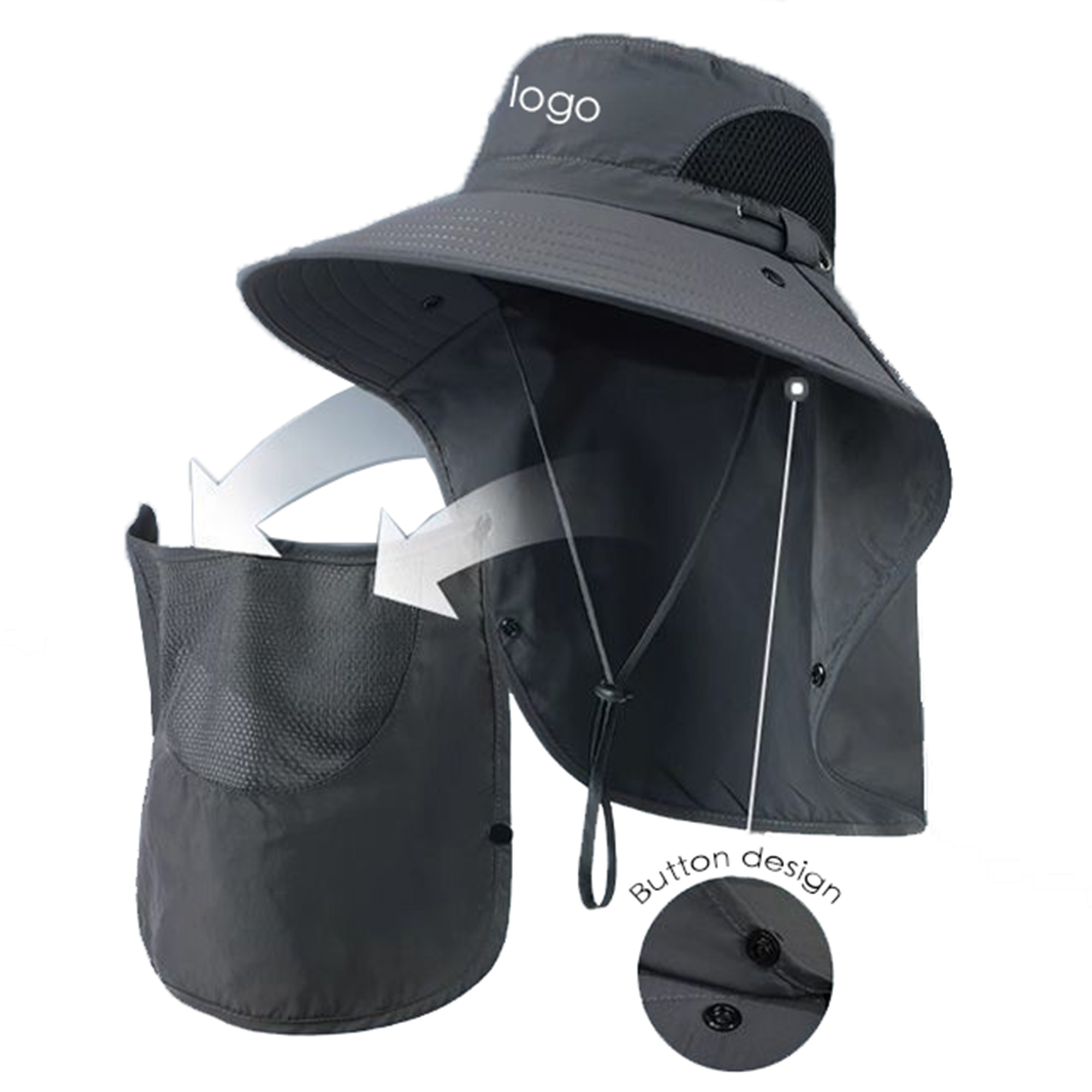 MOQ100 Fishing Sun Protection Hat 5