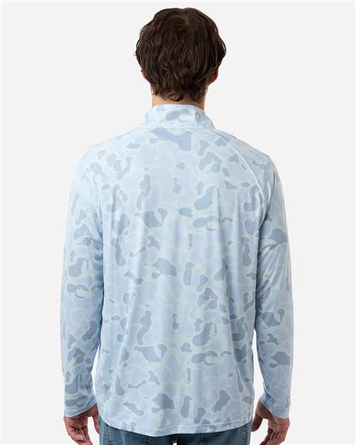 Men's Airweight KC Printed Quarter-Zip Pullover - H1200720 5