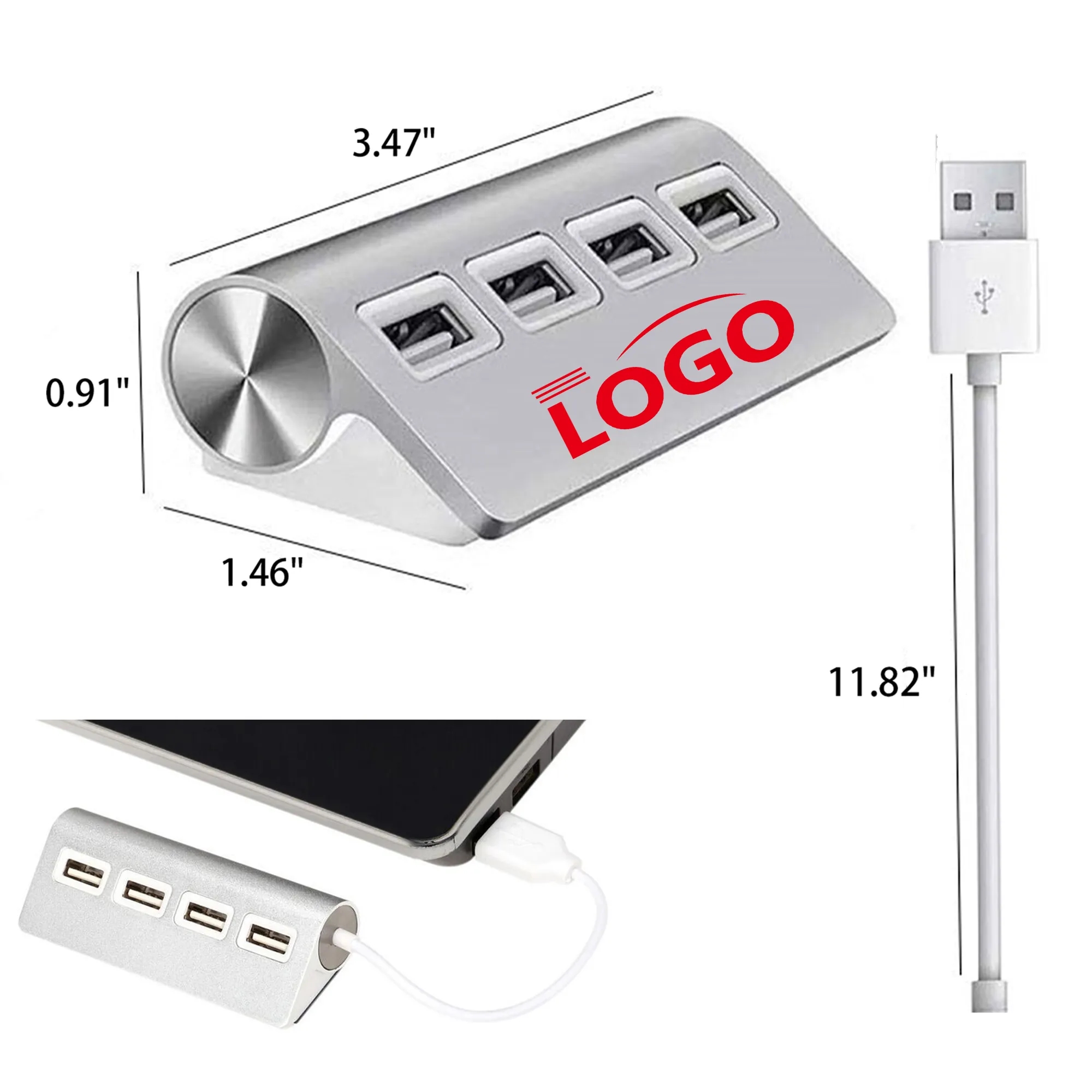 Type-C 4-In-1 Docking Station