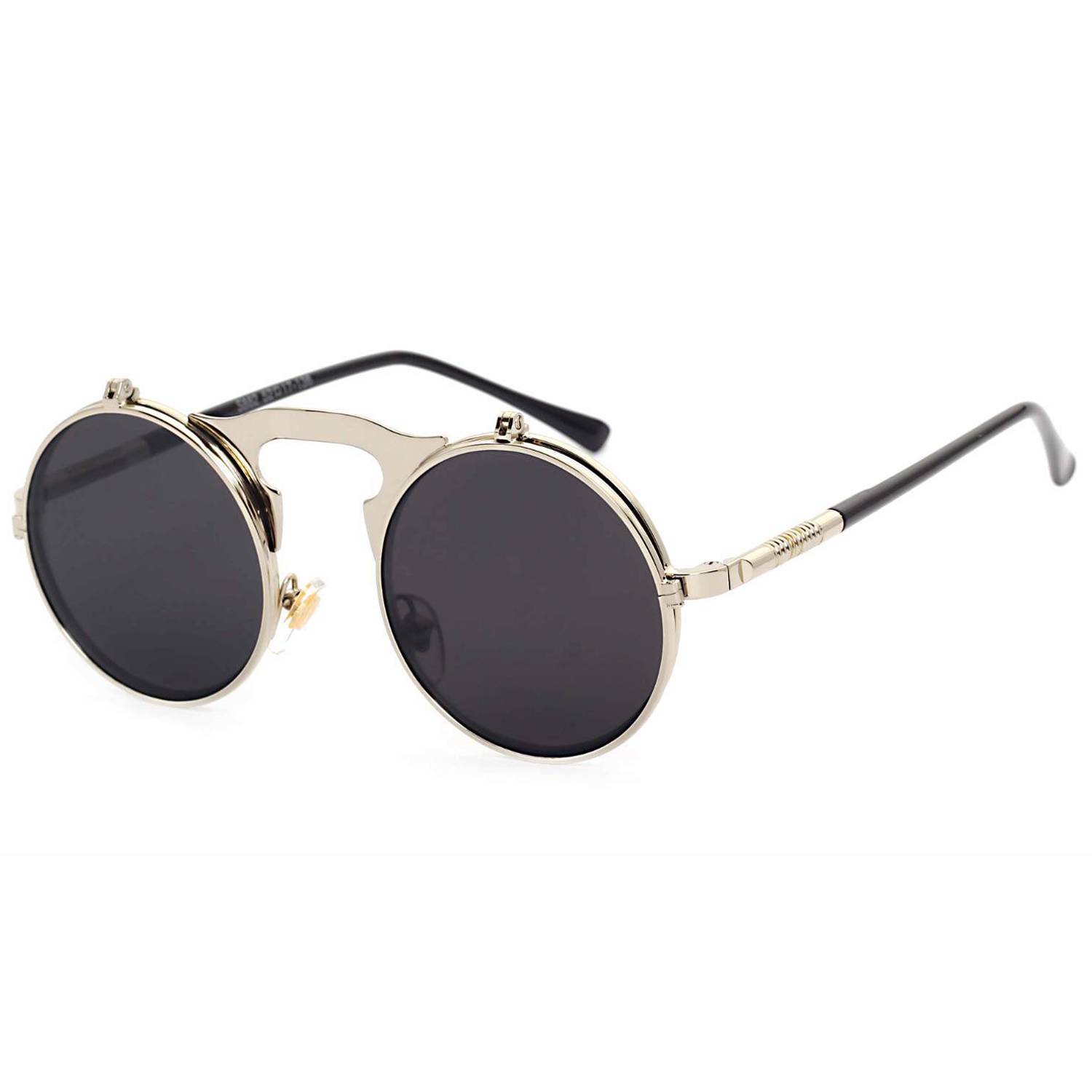Punk Retro Flip-Top Sunglasses 8
