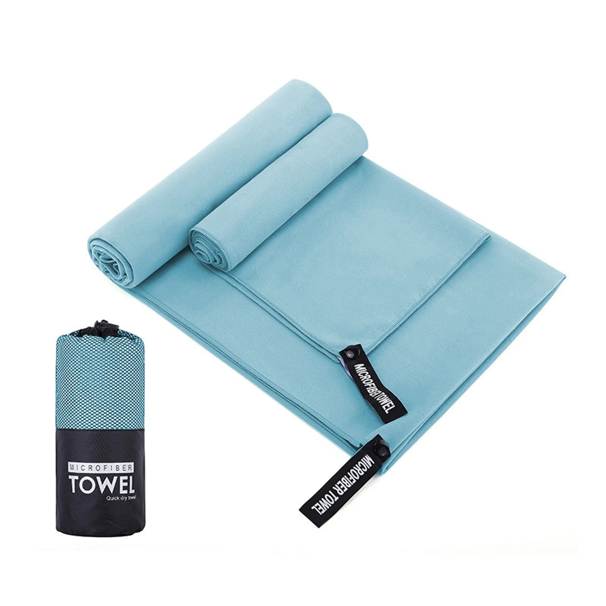 Quick Dry Sand Free Microfiber Towel with Travel Pouch 3