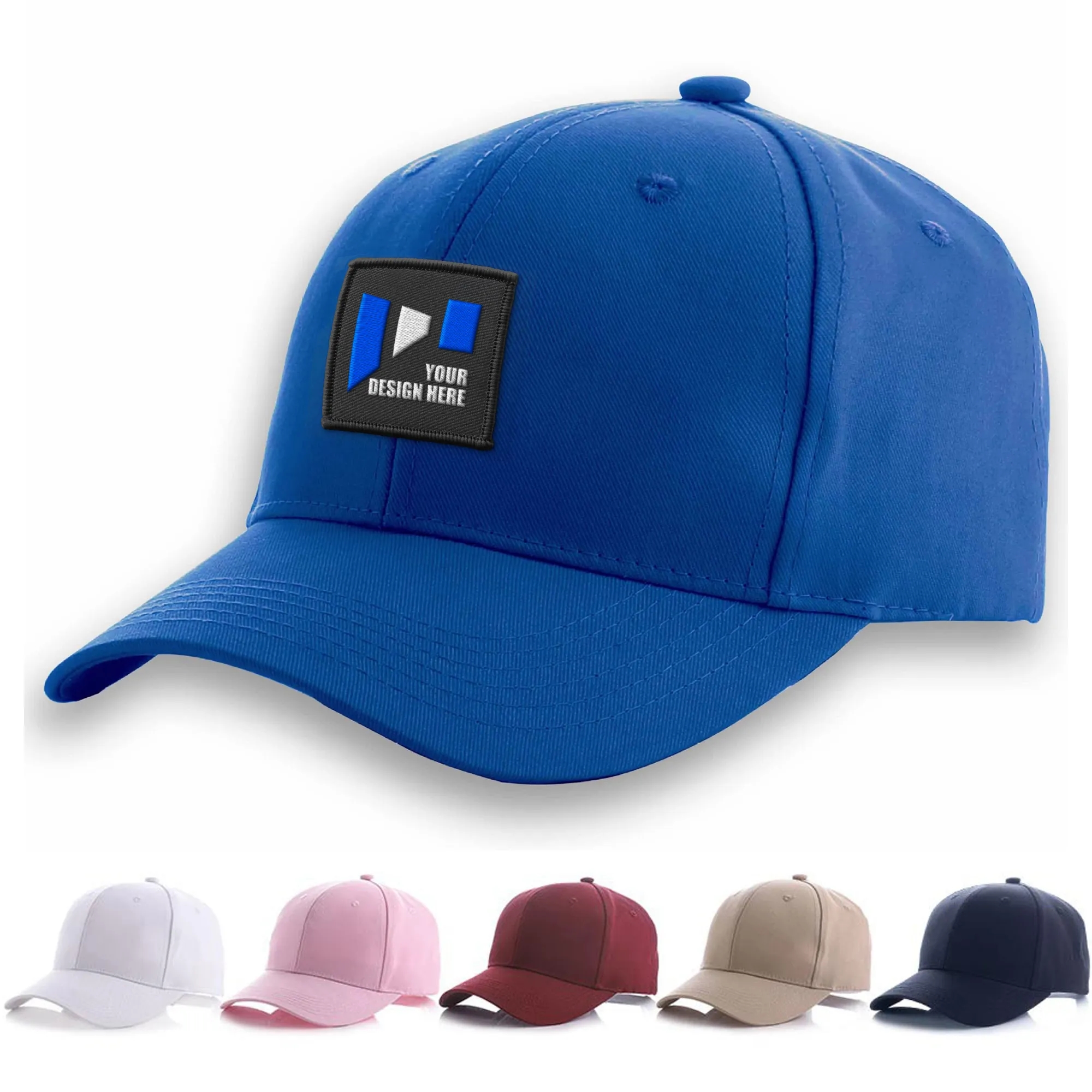 Structured Curved Bill Baseball Cap 4