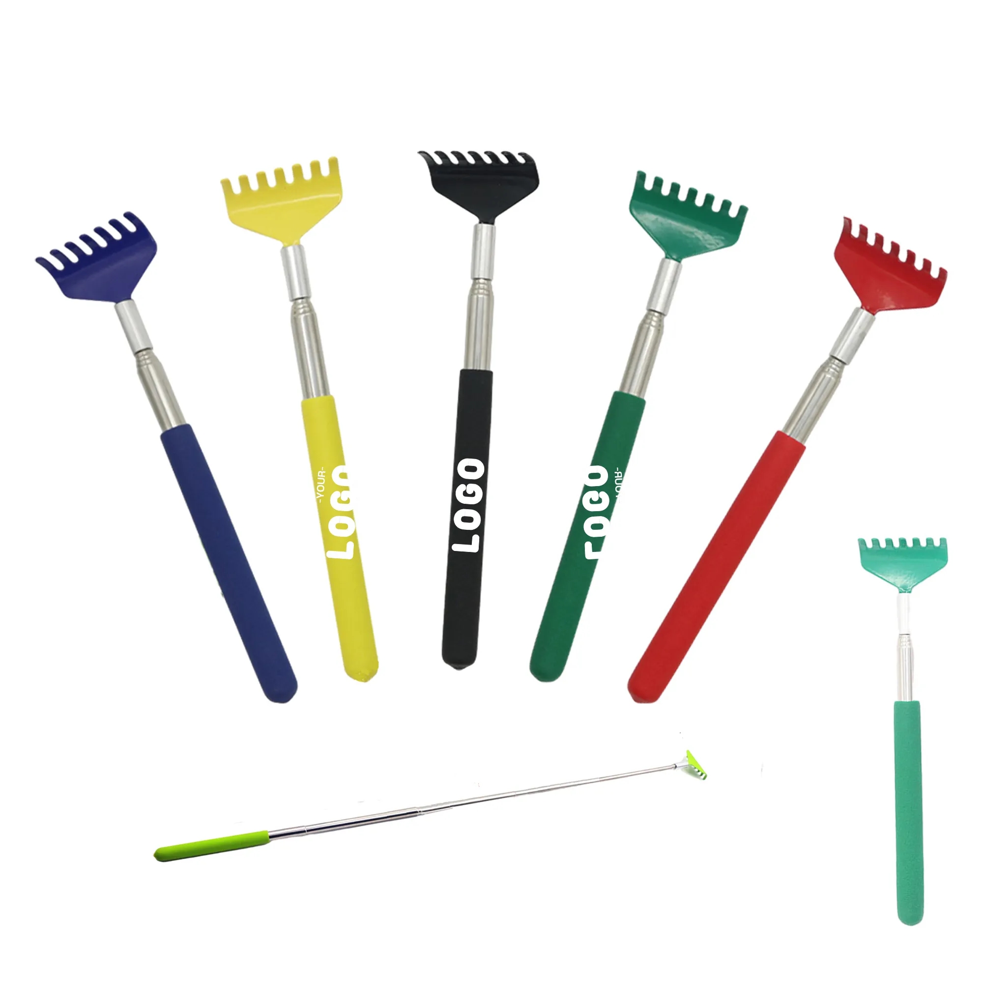 MOQ 50 Pcs Stainless Steel Telescoping Back Scratcher 2