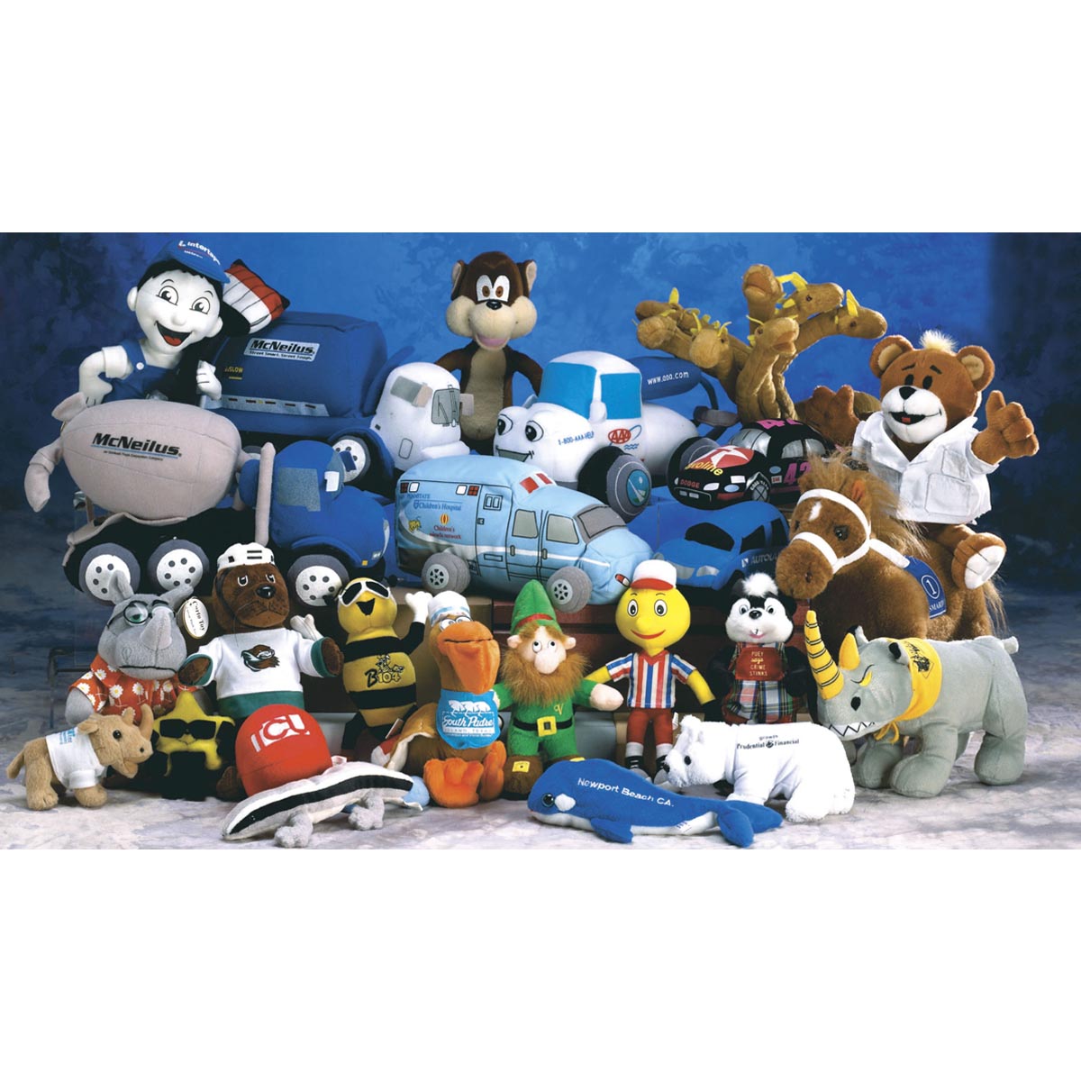 Cement Mixer Stuffed Toy 1