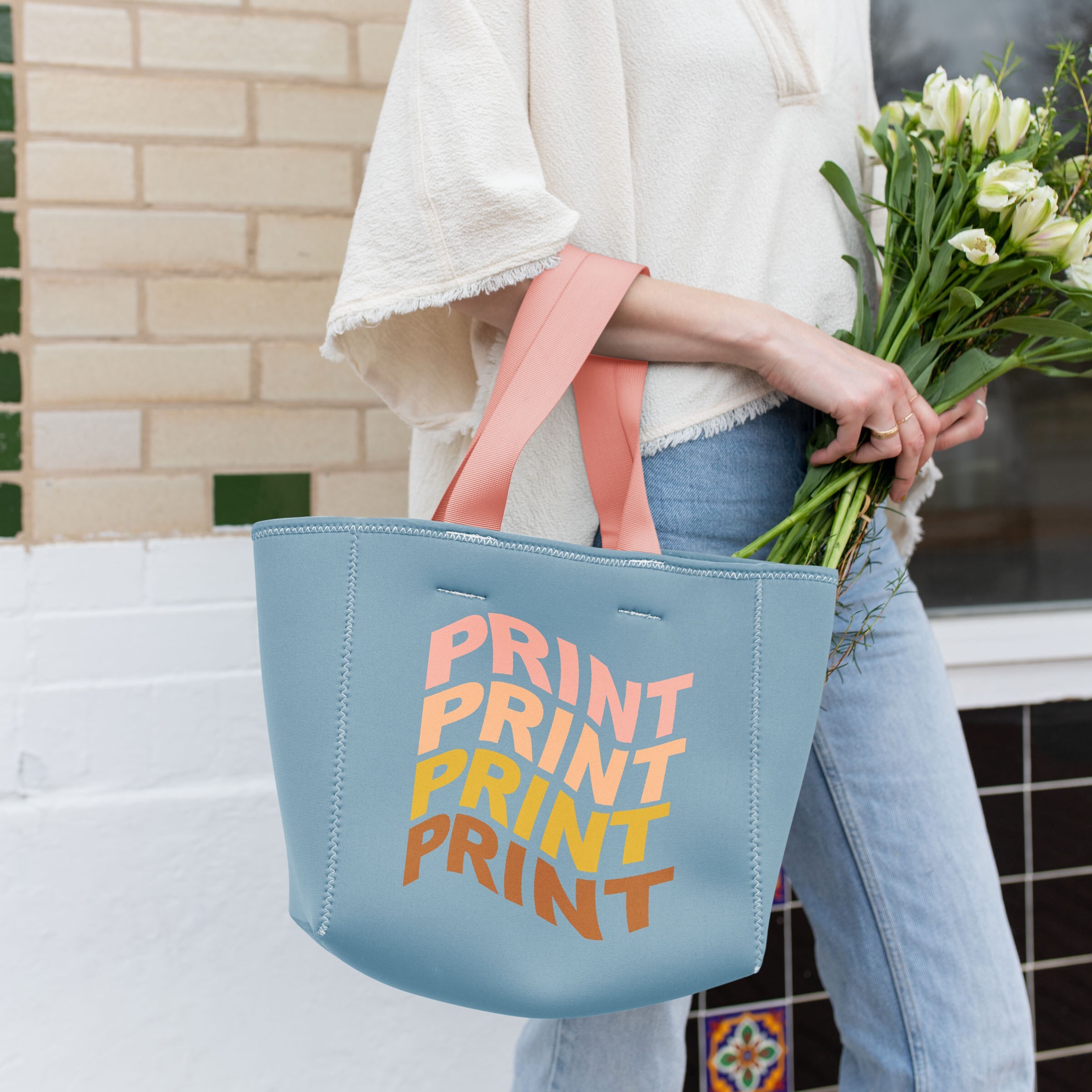 ALL DAY TOTE - NEOPRENE - SMALL