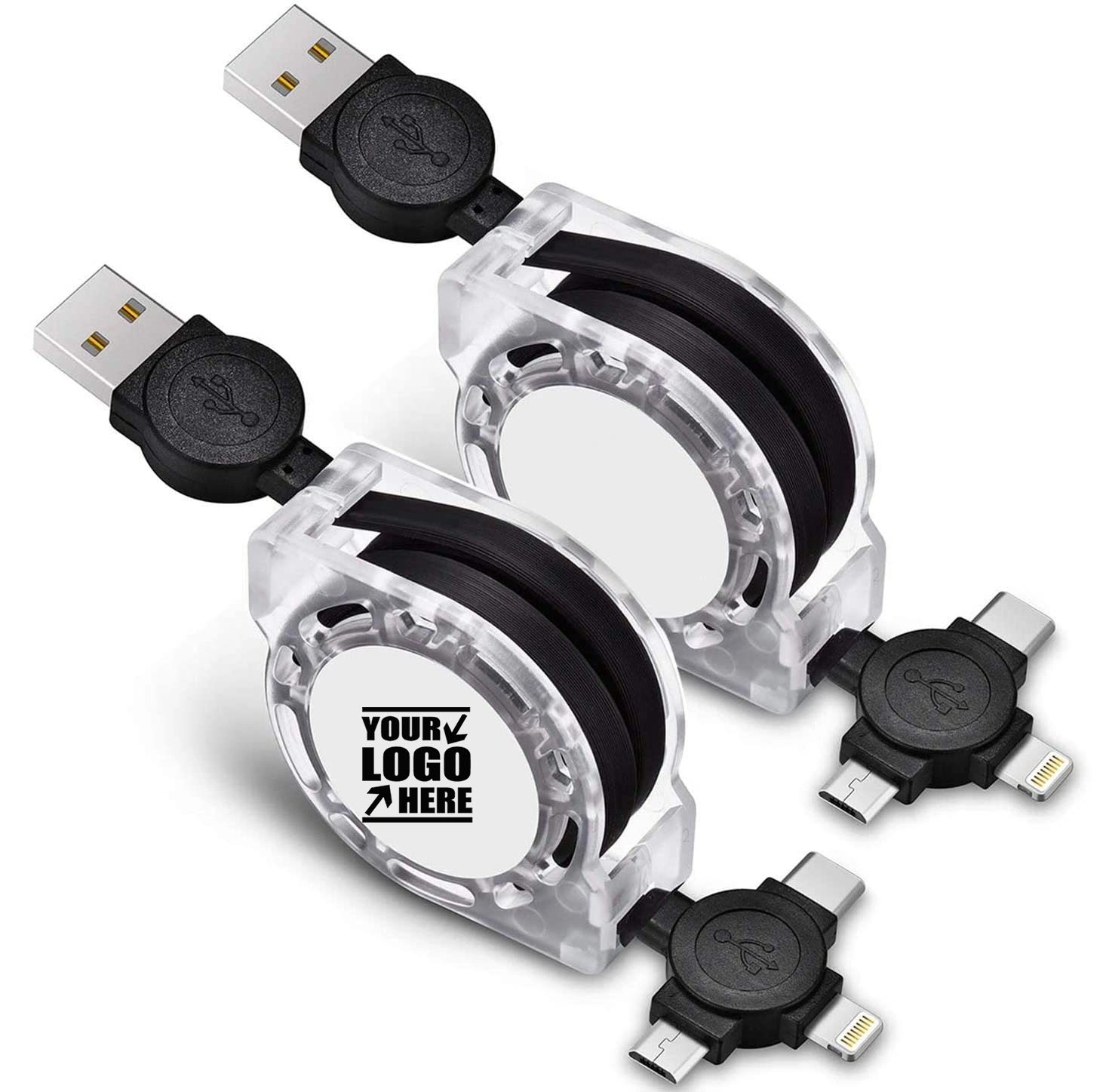 5Ft/1.5m Retractable Fast Charger Cord 4