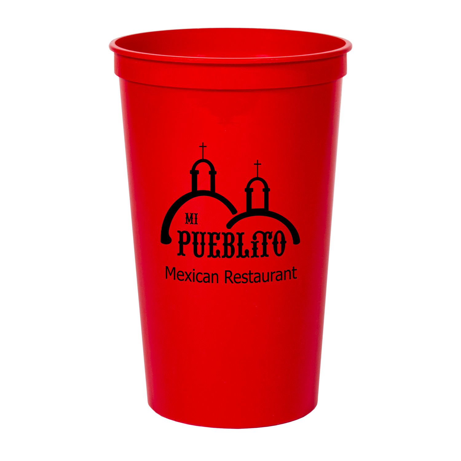22 oz Smooth Colored Stadium/Souvenir Cup