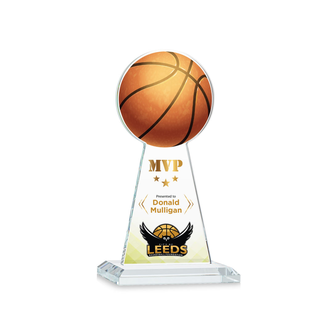 Edenwood Basketball VividPrint™ Award - Clear 1