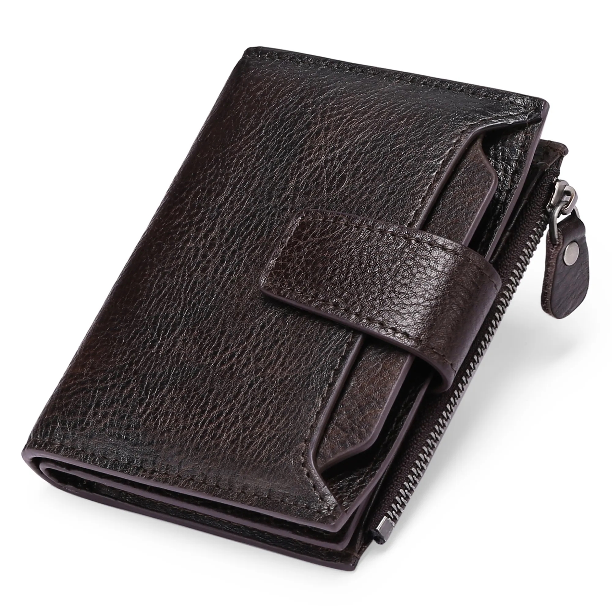 Cowhide Simple Wallet 5