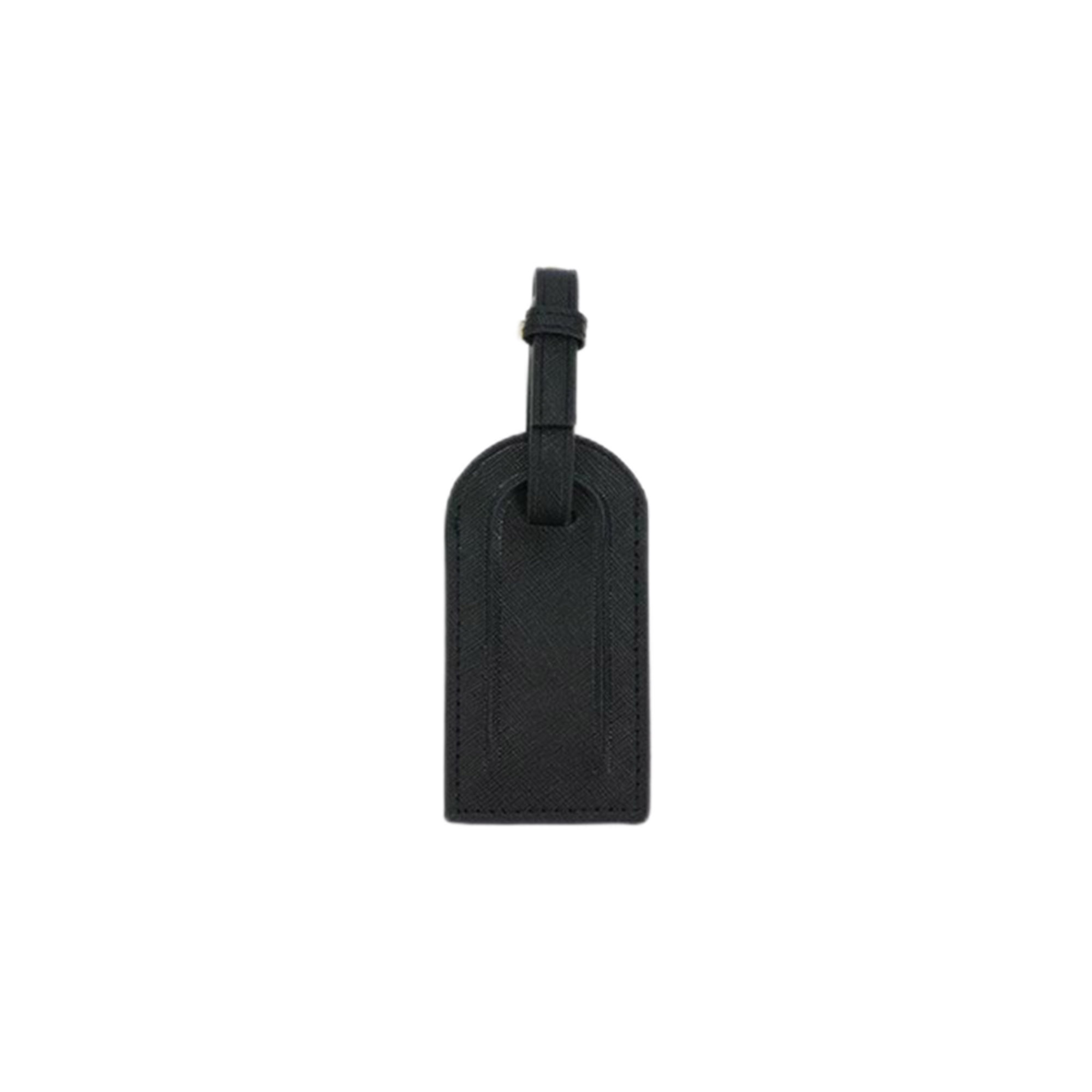 Genuine Leather Luggage ID Tag, custom luggage tag with logo imprint 7