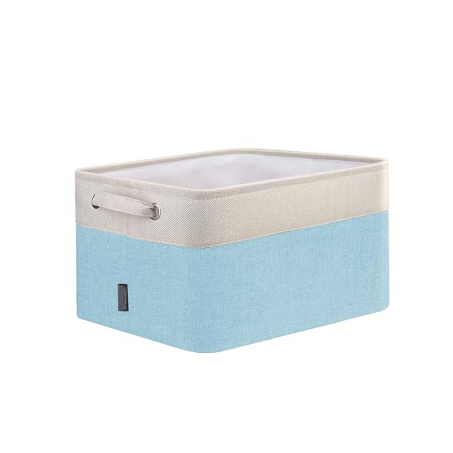 Foldable Linen Fabric Storage Bins for Toys Clothes 9