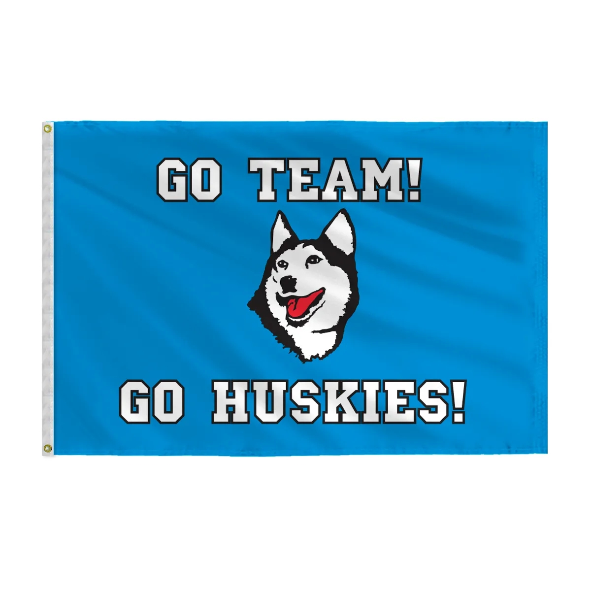Husky Mascot Flags 1
