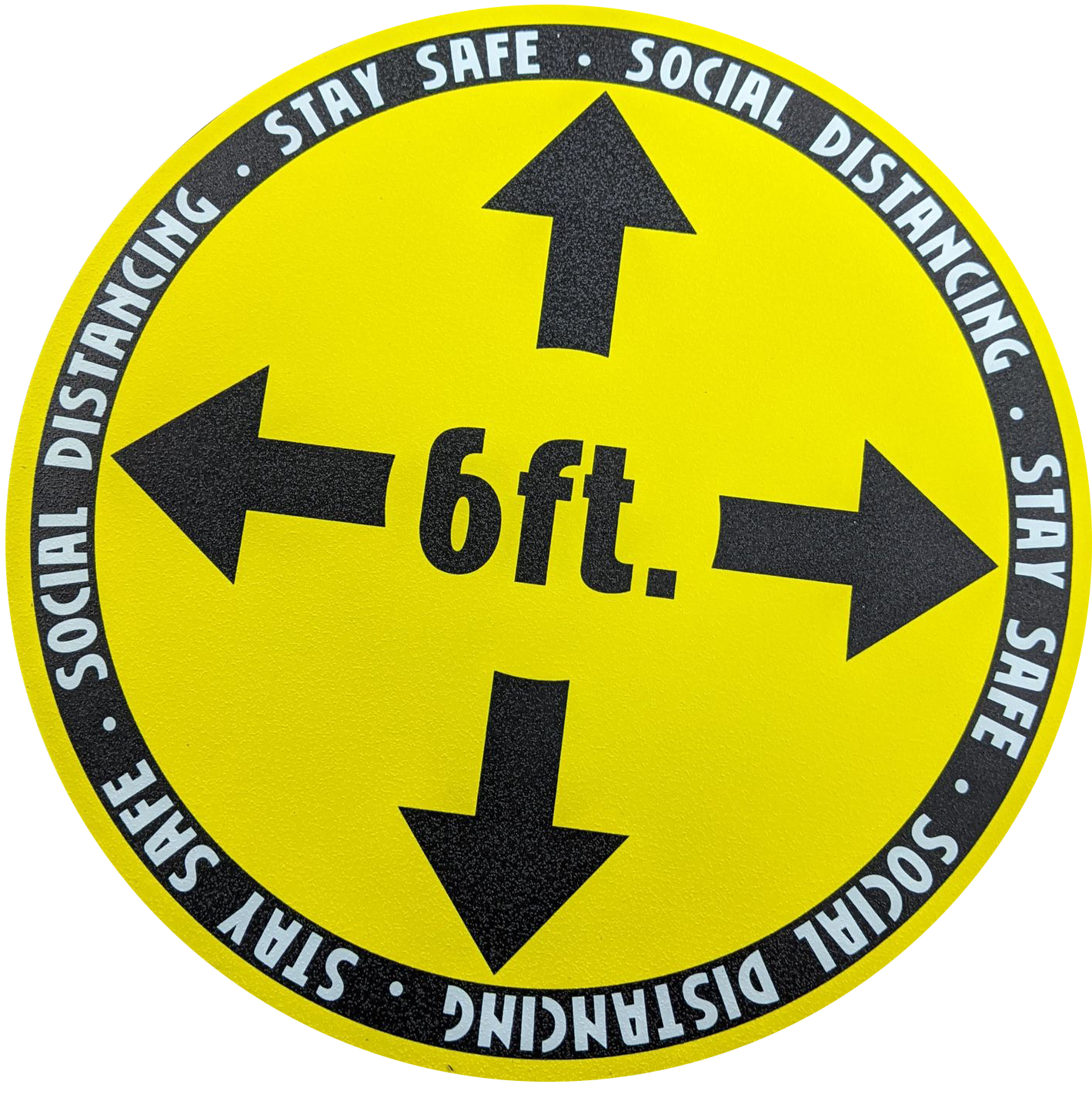 Floor Decal 1'x1' Indoor/Outdoor 1