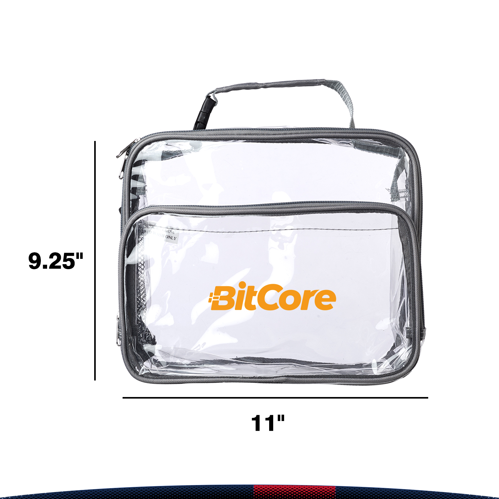 Vorple Clear Lunch Bags 3