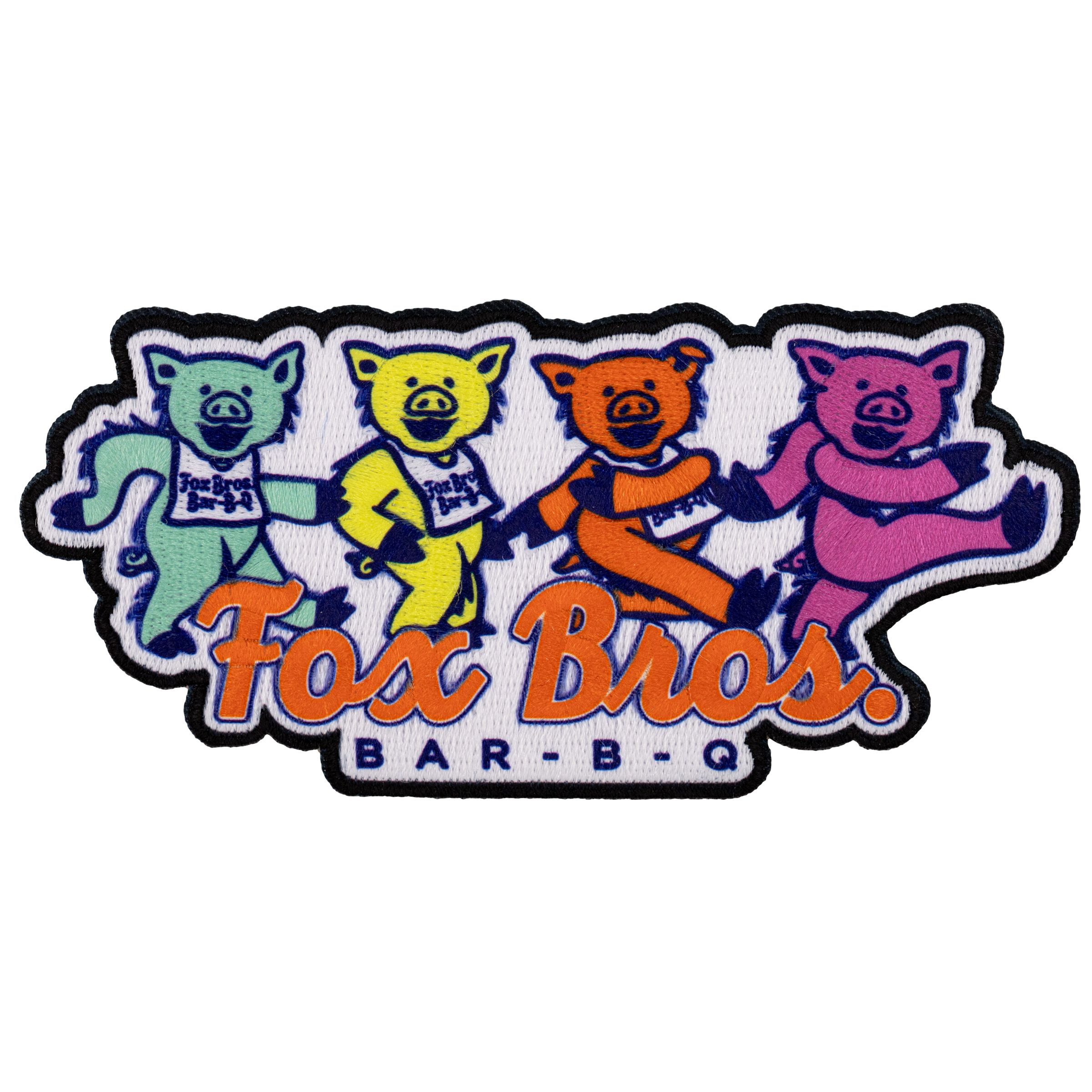 Custom Pin Pointe Embroidered Patch (4") 6