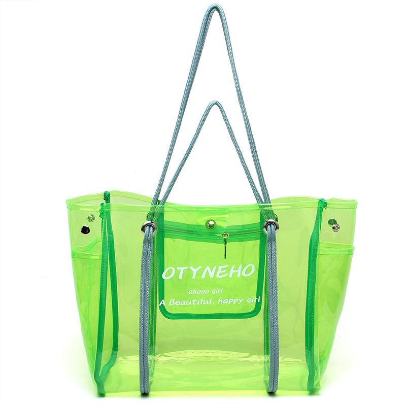 PVC Transparent Jelly Tote 1