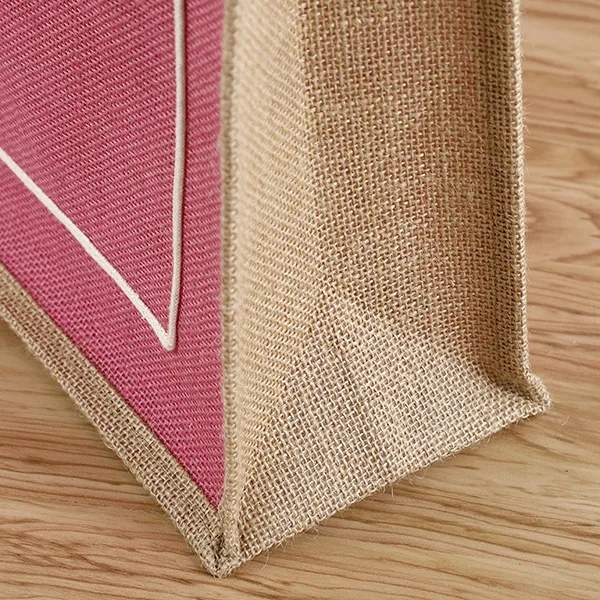 Bliss Jute Tote Bag -18x14x5.5 5