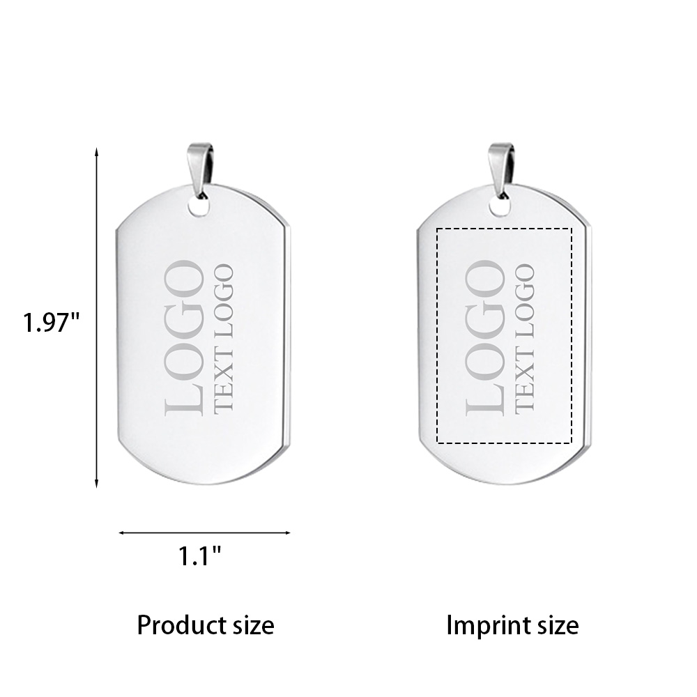 Stainless Steel Metal Dog Tags 2