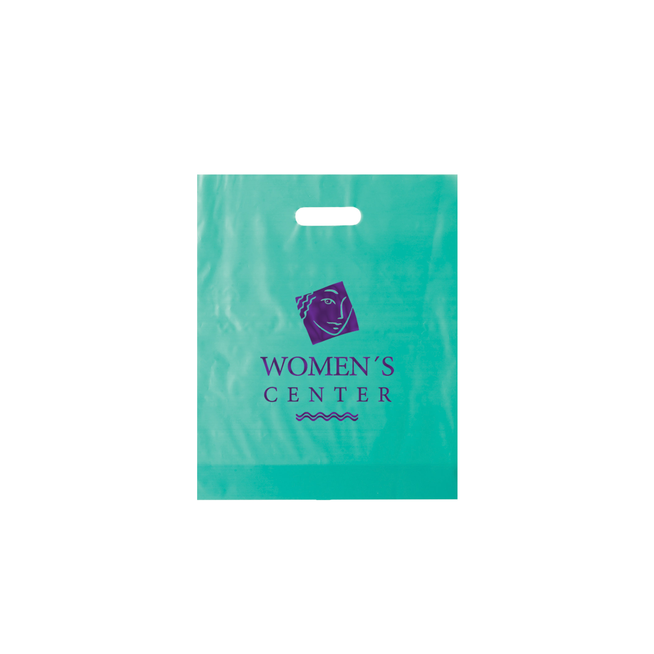 Non Reinforced HDPE Frosted Die Cut Bag 4