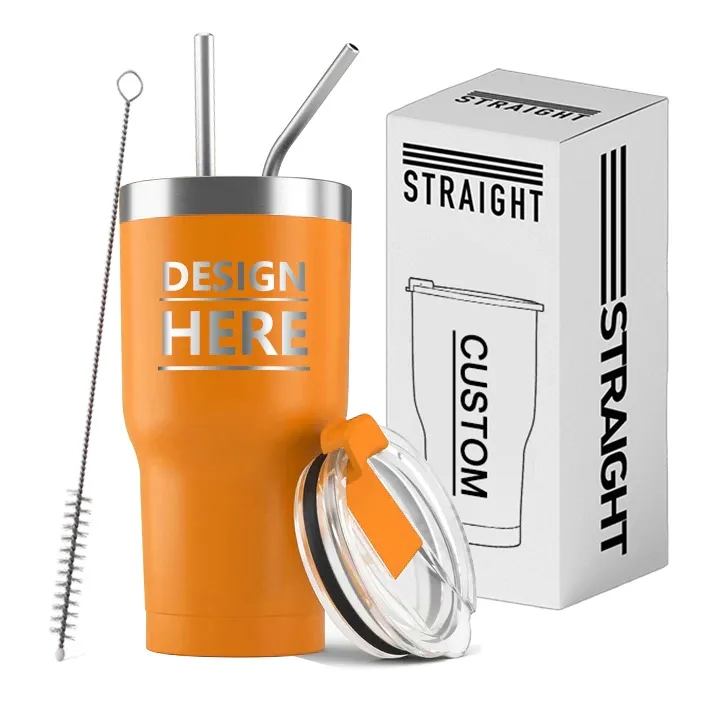 Stainless Steel Insulated Water Bottle with Straws 9