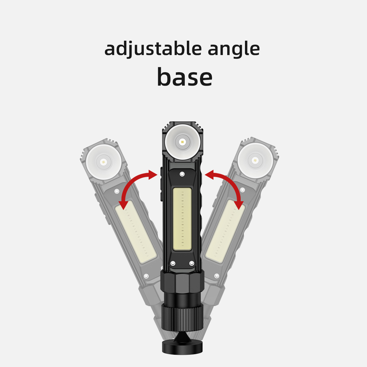 Multi-Functional COB Work Light, Headlamp and Flashlight 90 Degree Rotate with Magnetic Base 15