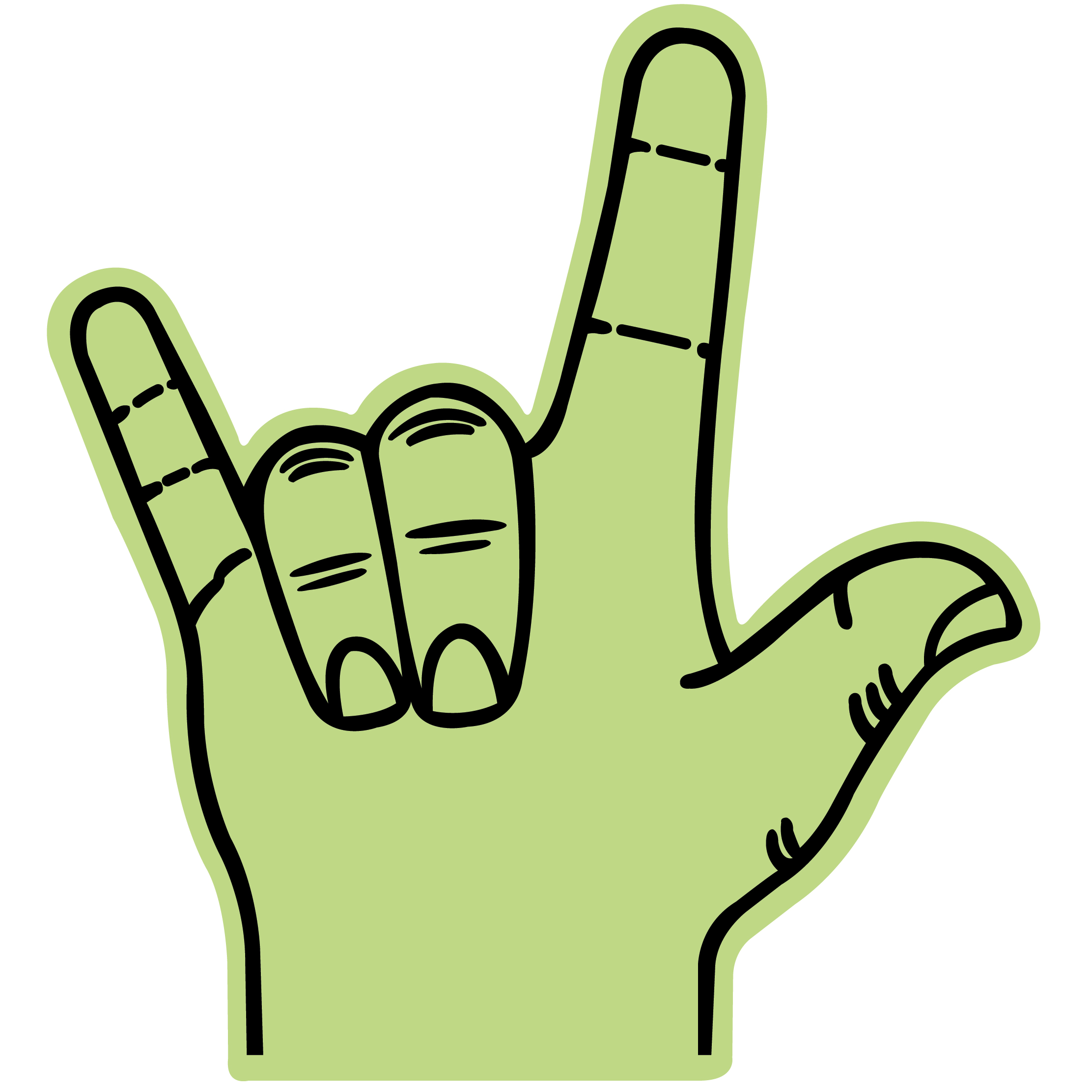 Foam Love Hand 30