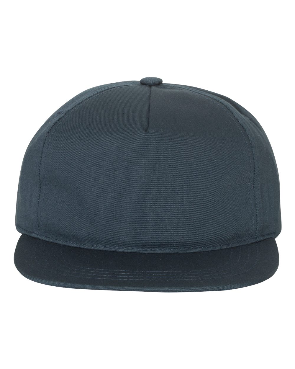Lightly-Structured Five-Panel Snapback Cap - 6502 13