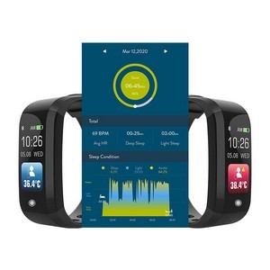 Smart Fitness Bracelet With Heart Rate Body Temperature Monitor 4