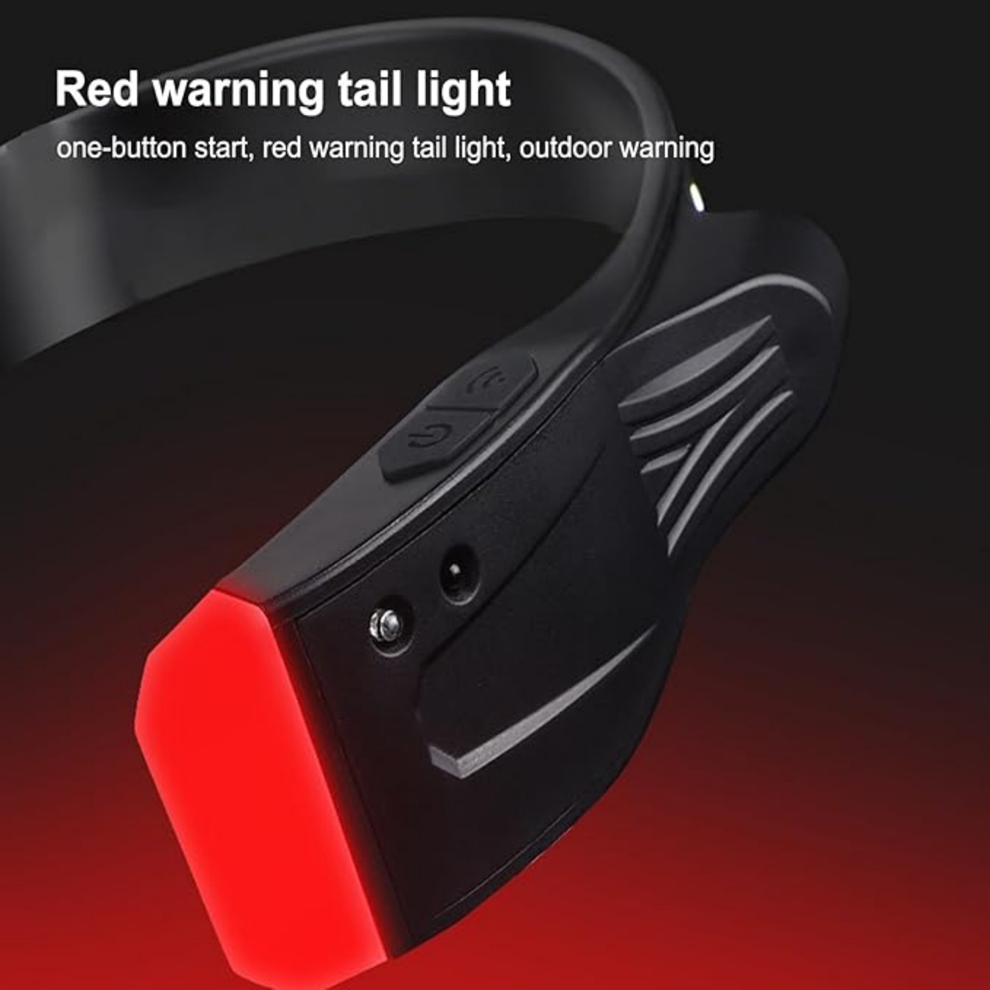 Portable High Performance Head Light With USB Charging Cable 4