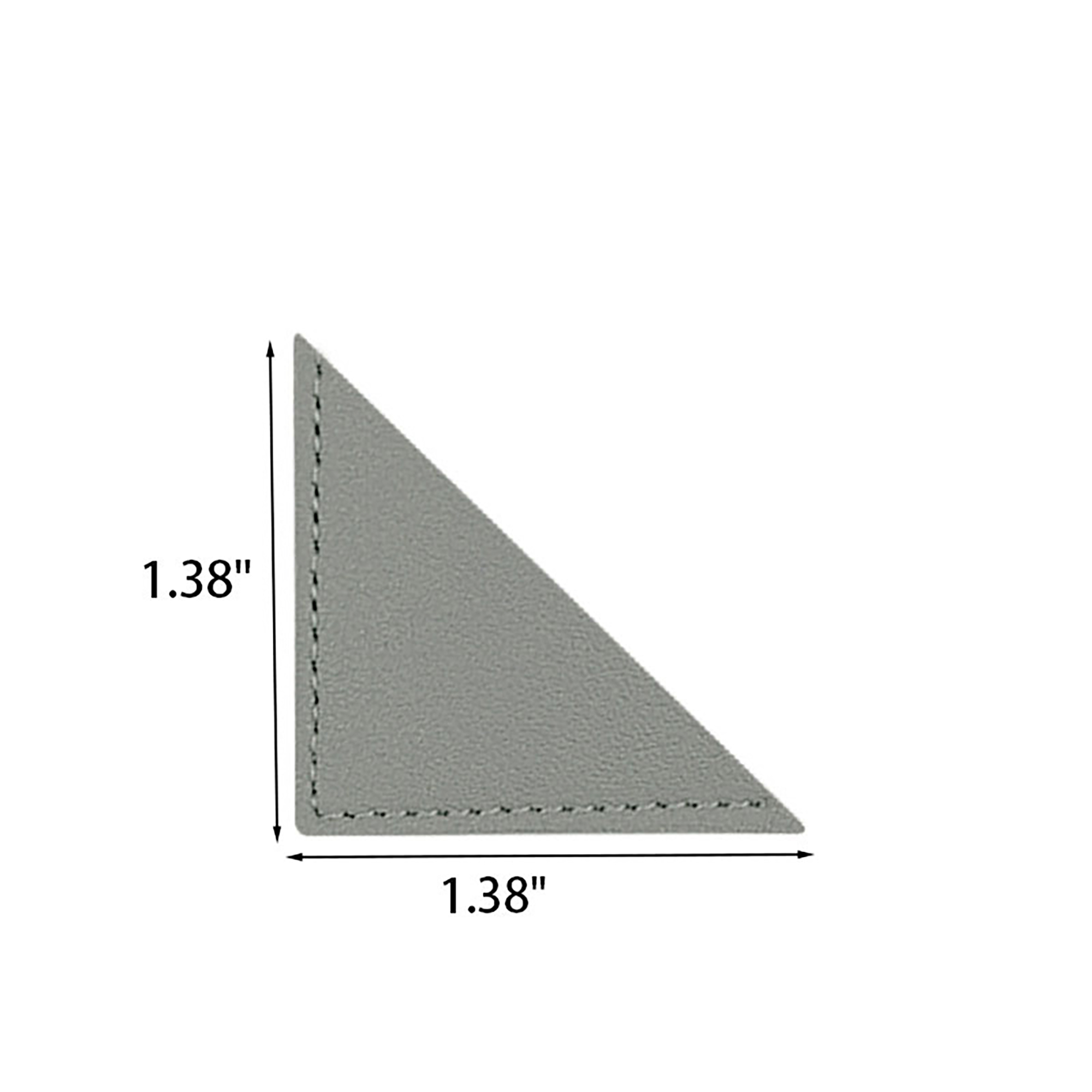 1.38in Triangle Bookmark 3