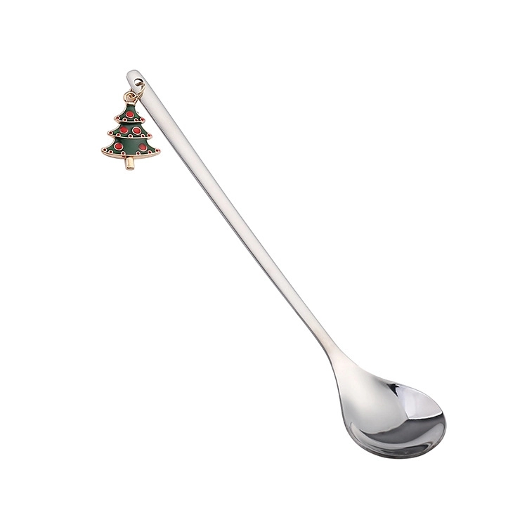 Christmas Stainless Steel Coffee Spoons Set 3