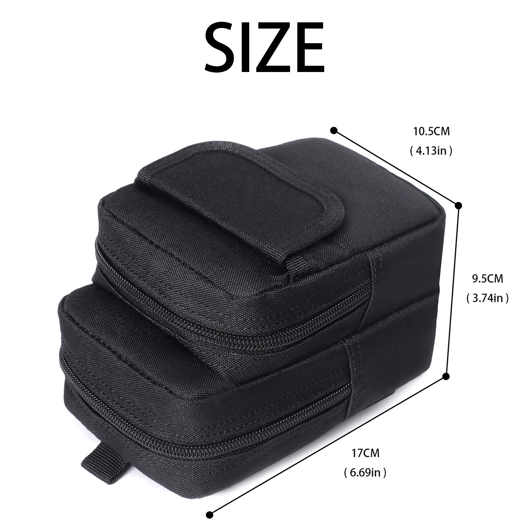 Oxford Convenient multi-compartment change sports belt bag 5