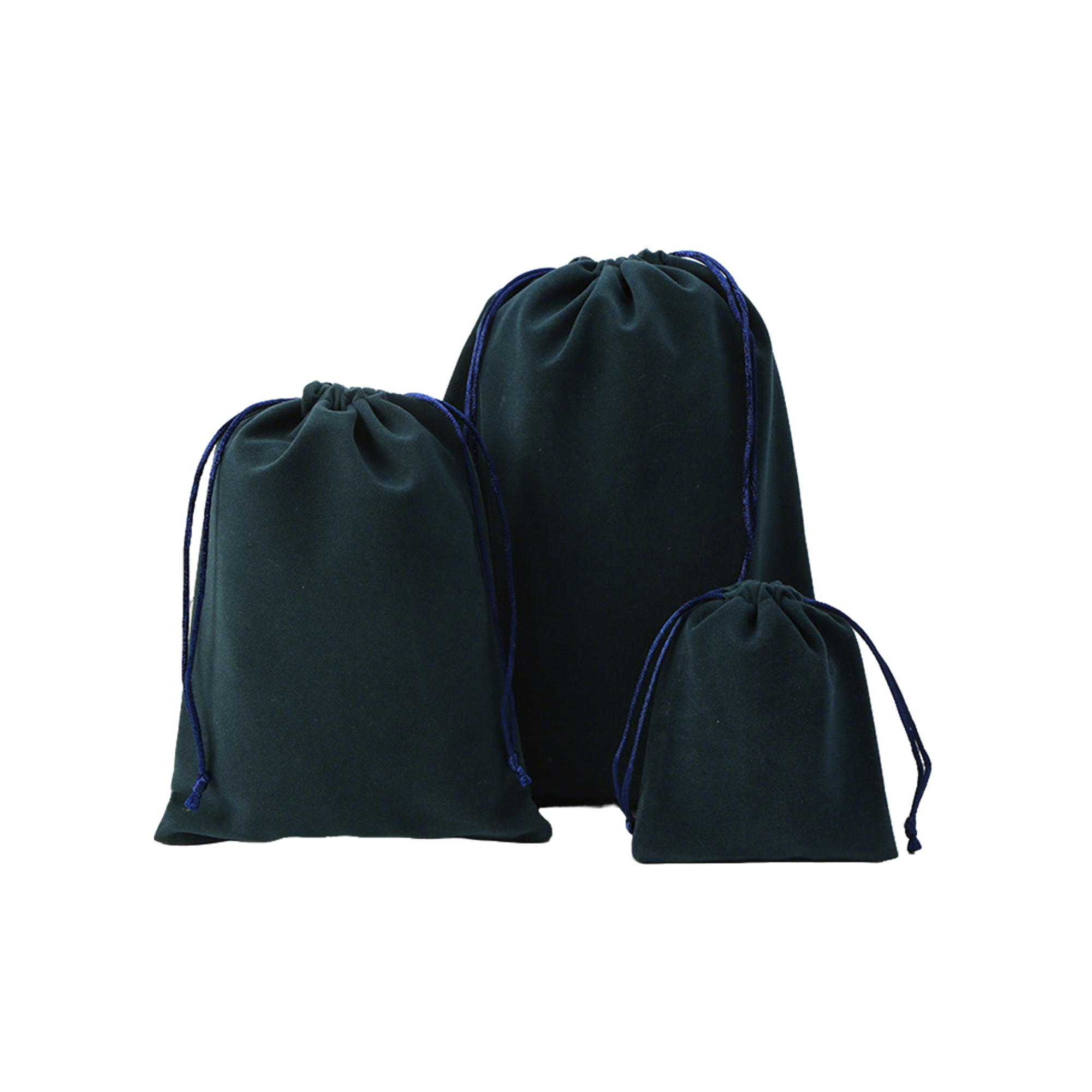 Flocked Drawstring Jewelry Storage Bag 9