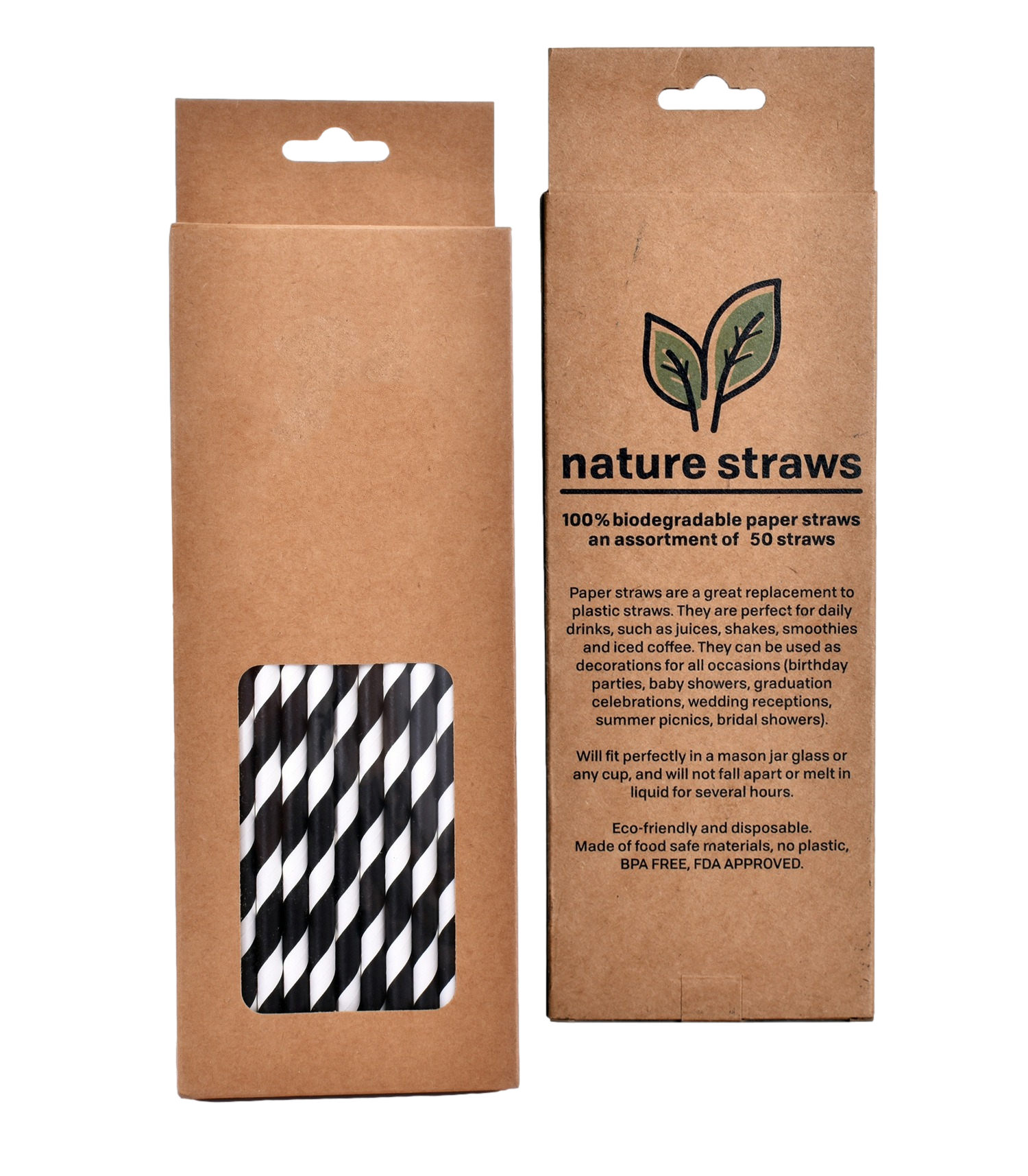 Craft Gift Box Paper Straws 2