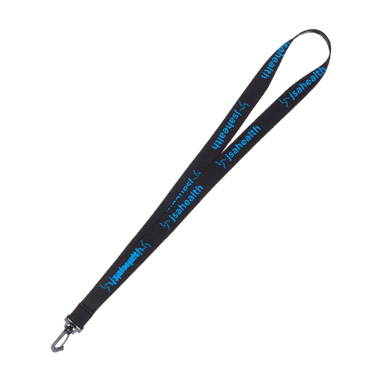 "AURORA" 3/4" Super Soft Polyester Silkscreen Lanyard (Overseas Production 8-10 Weeks) 10
