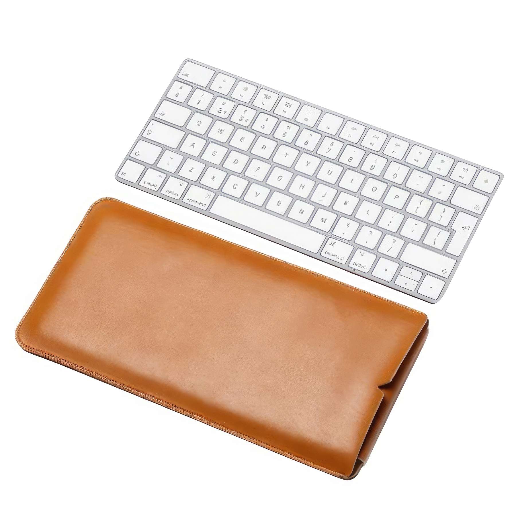 Custom PU Leather Mini Wireless Keyboard Protective Case 3