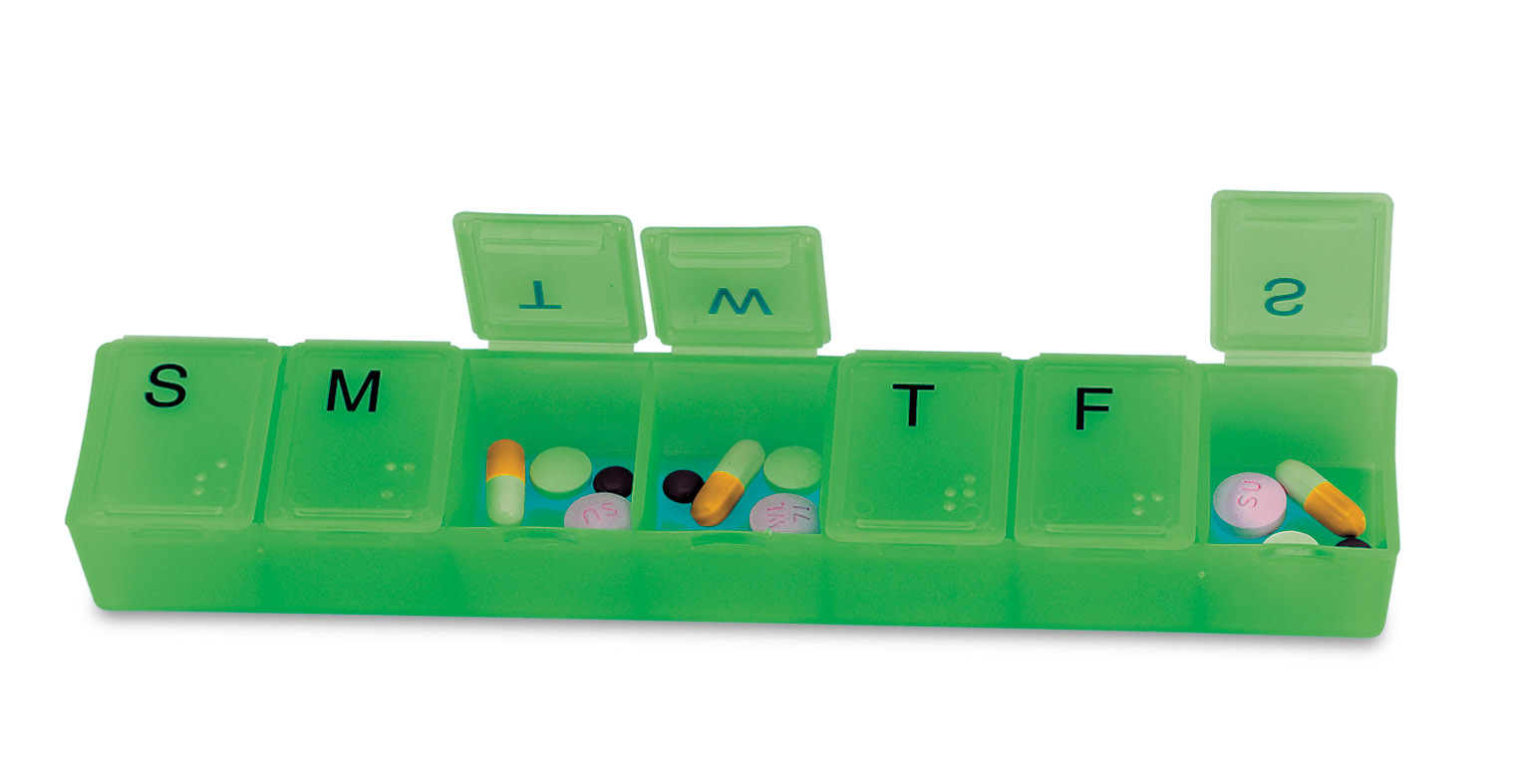 Super-7 All-Week Pill Box - 8" 2