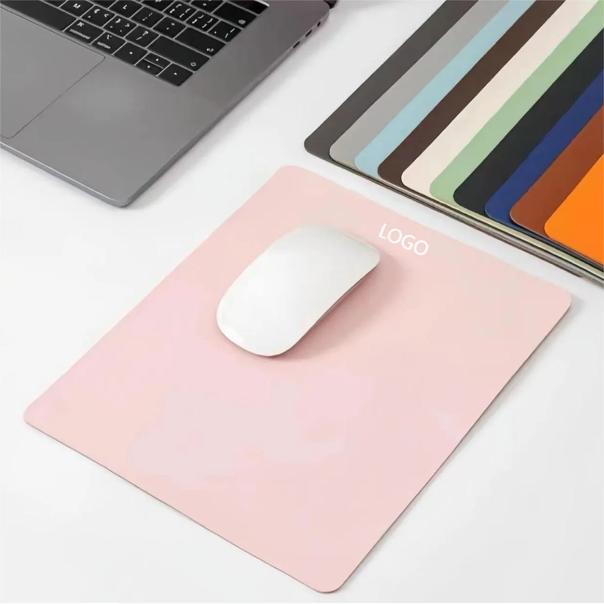 Waterproof PU Leather Mouse Pad 3