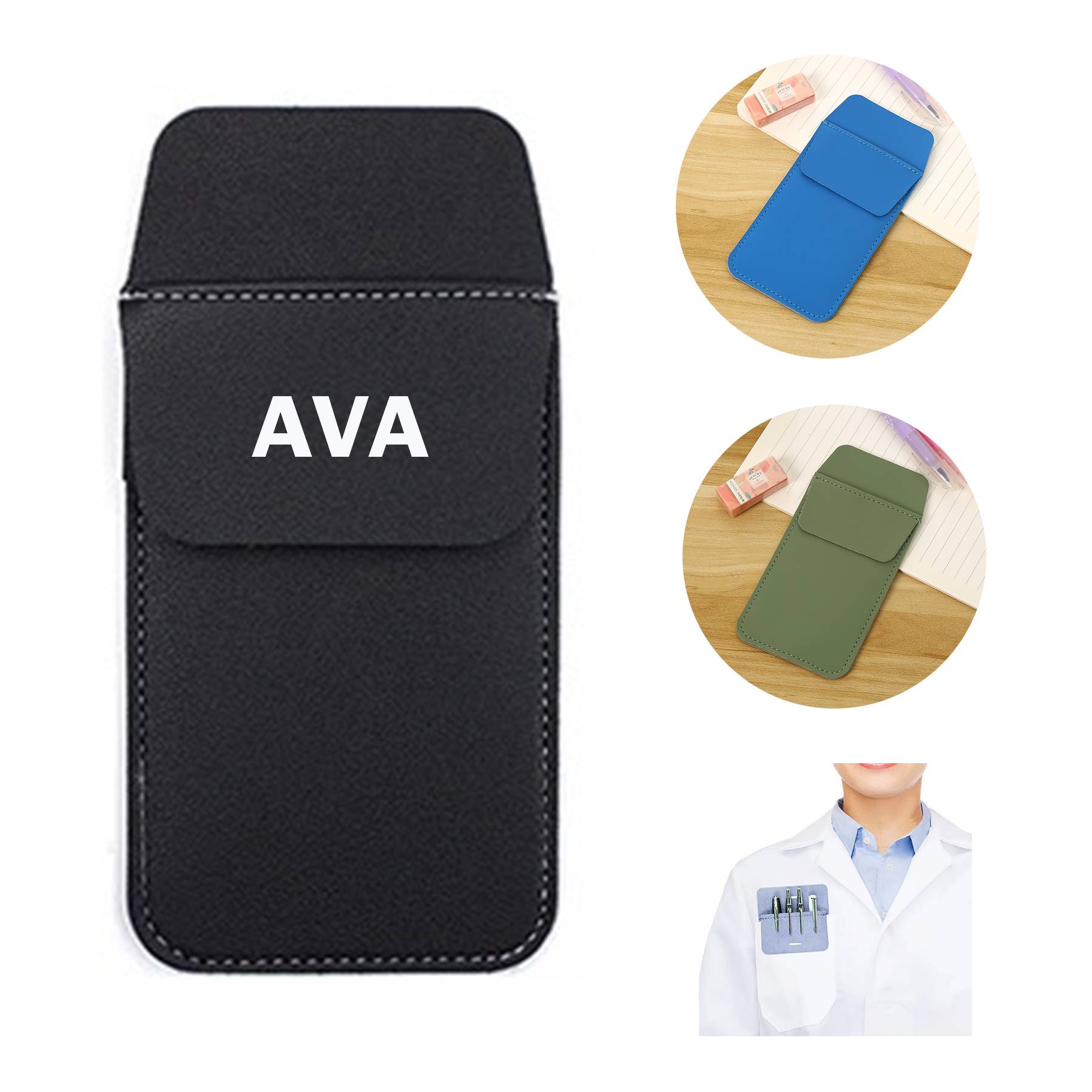 Pu Leather Pen Pouch 1