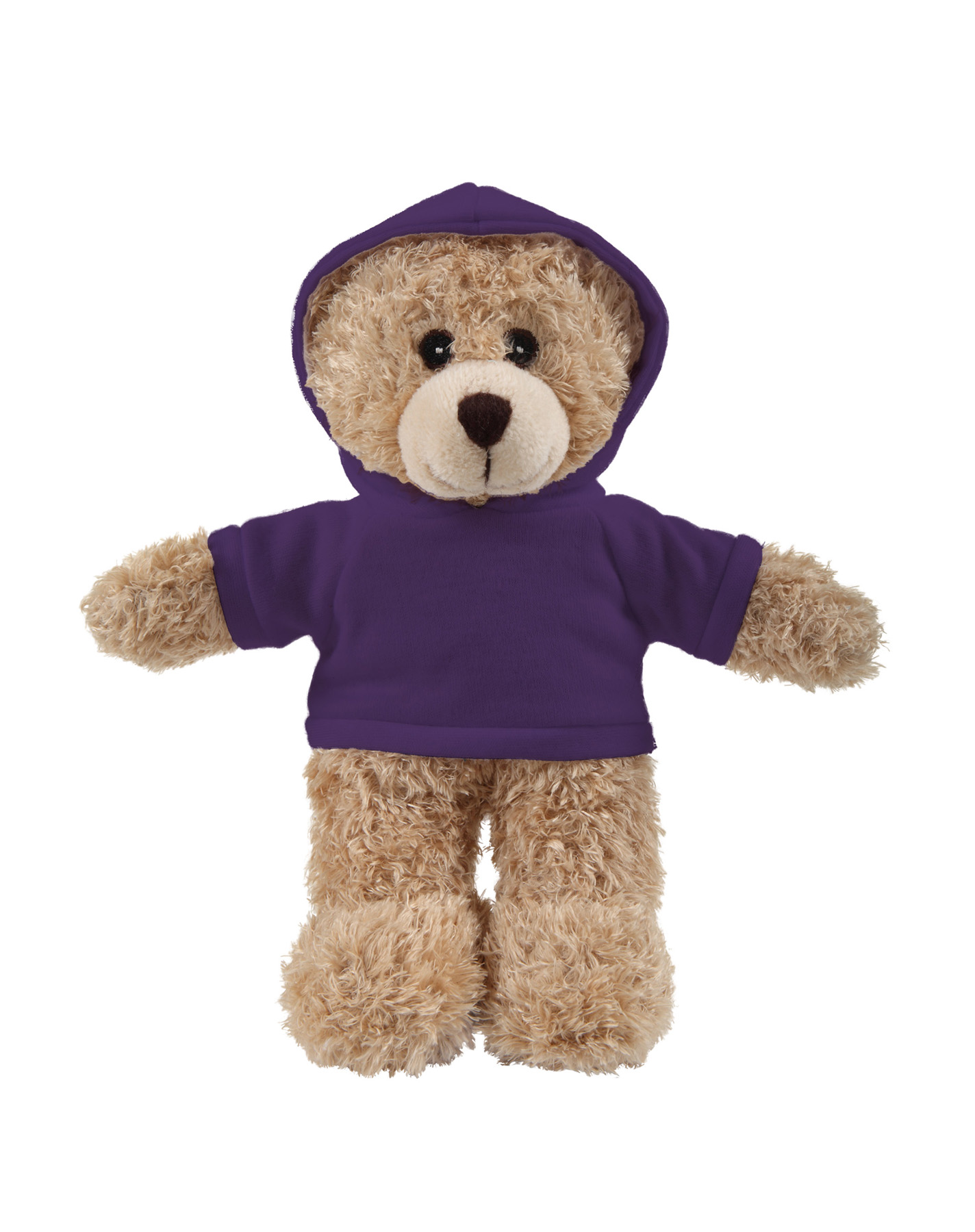 soft plush Tan Bear with hoodie 9