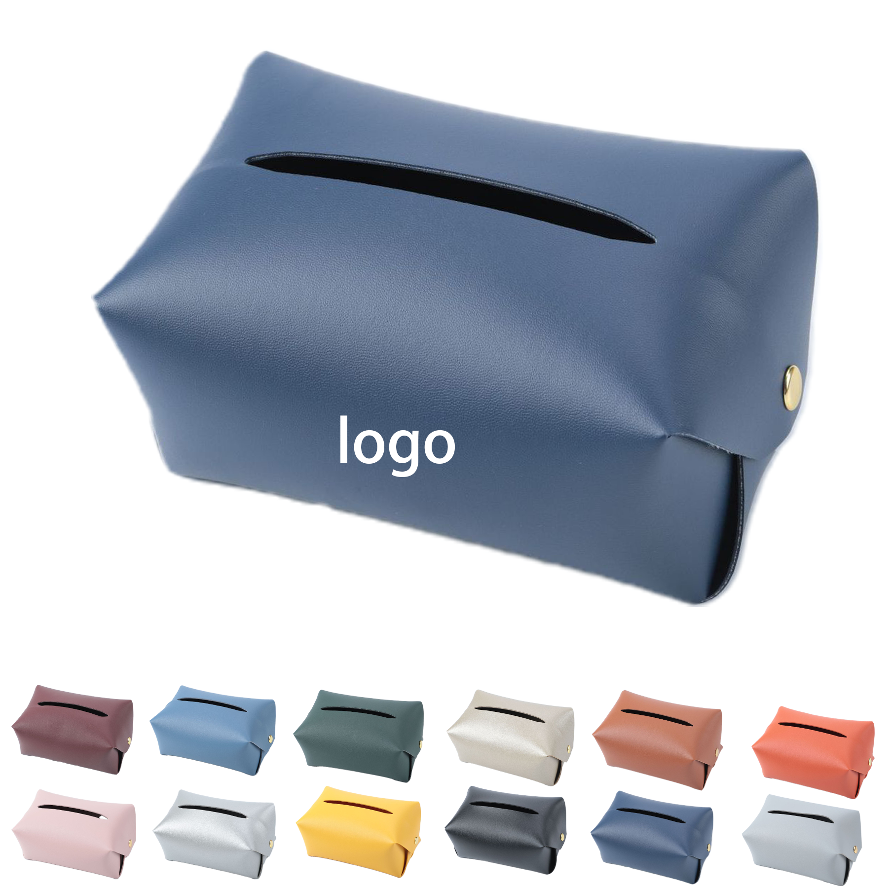 PU Leather Tissue Box 14