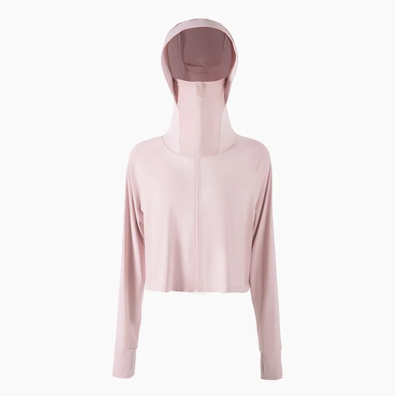 UPF50 Ice Silk Sun Hoodie Wholesale 3