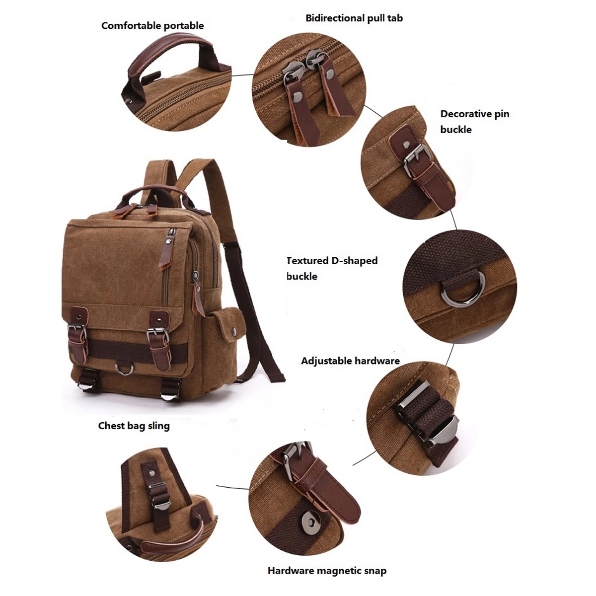 Canvas Backpack 2