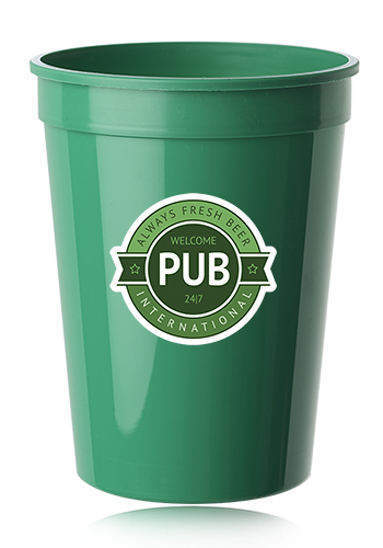 12 oz. Plastic Stadium Cups 34