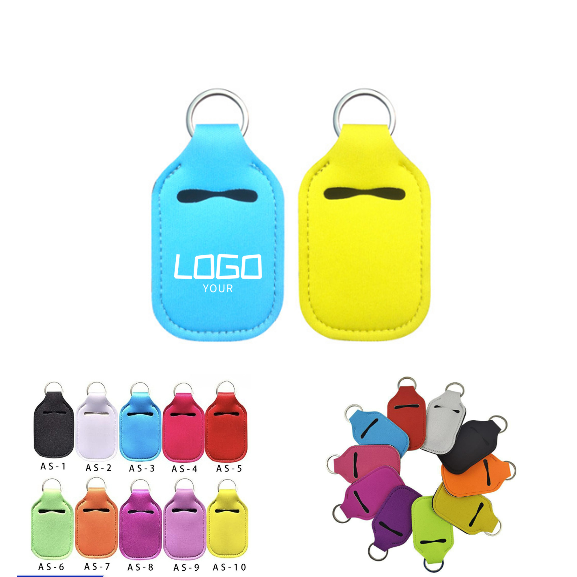 Neoprene Hand Sanitizer Bottle Cover 2
