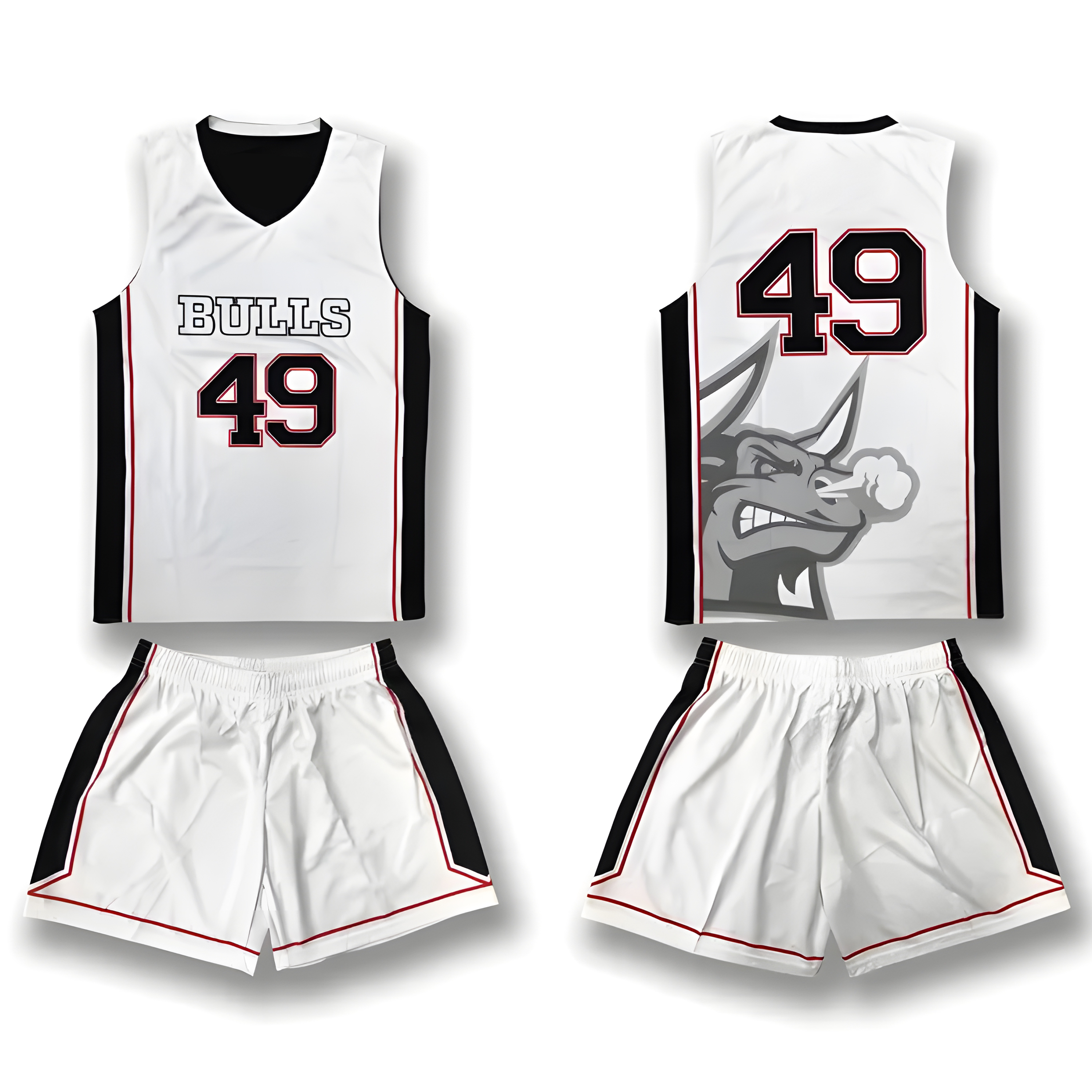 UPHILL™ Custom Basketball Uniform - Jersey and Shorts 1
