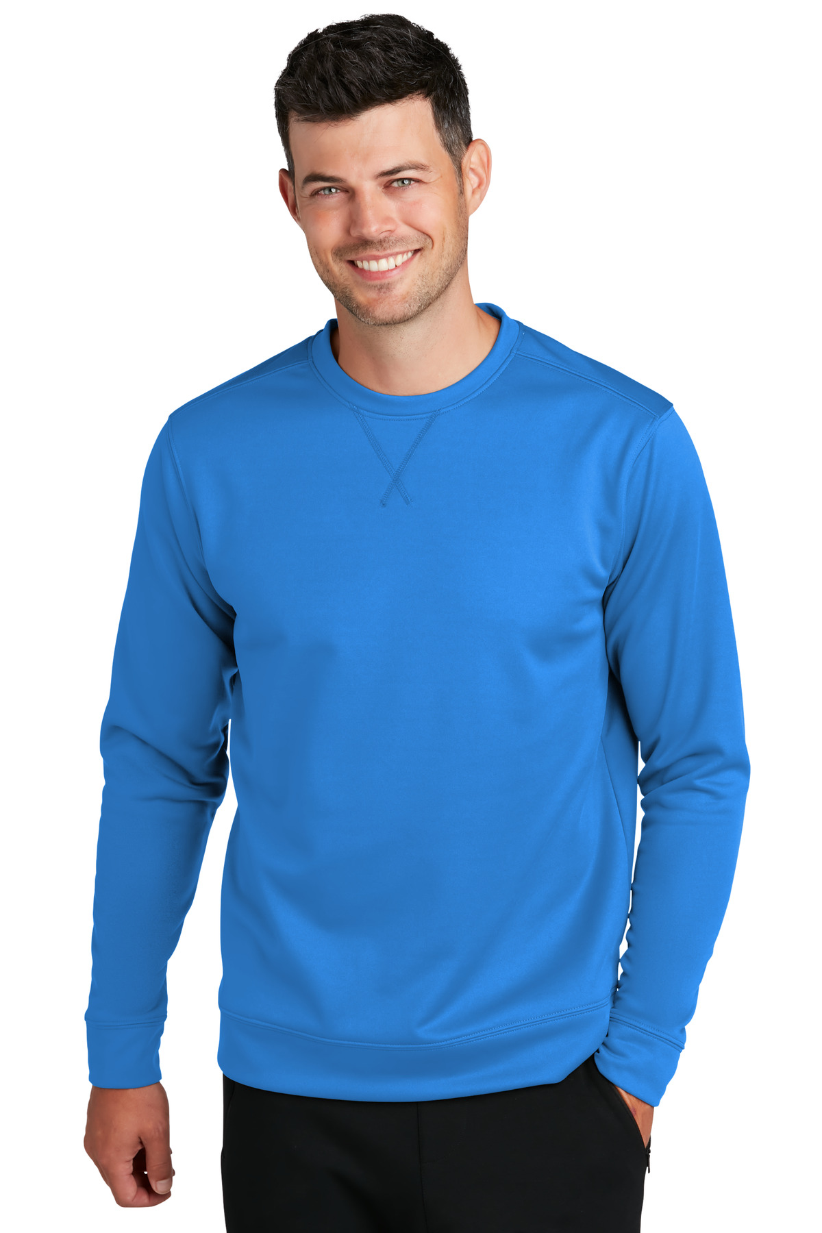 Port & Company® Performance Fleece Crewneck Sweatshirt, custom hoodie or sweatshirt with logo imprint 15