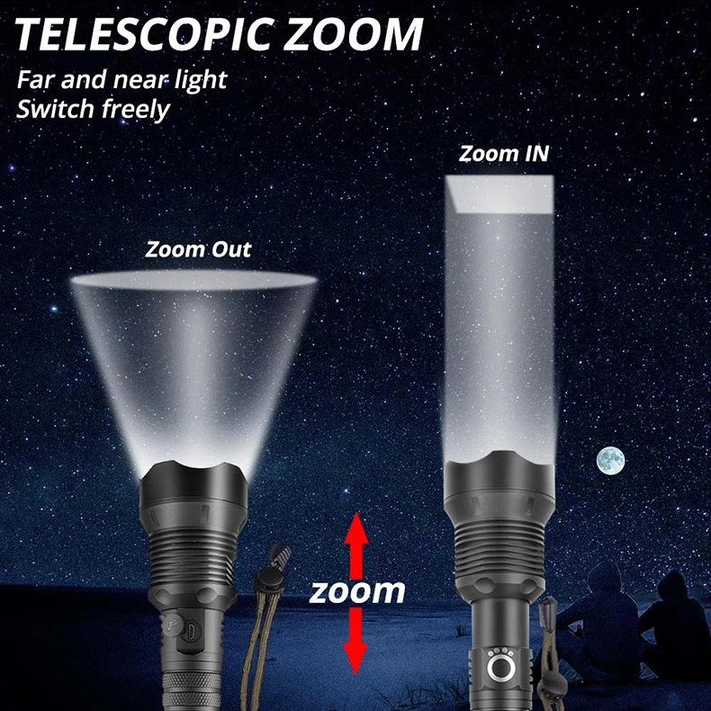 Rechargeable LED Flashlights High Lumens 4