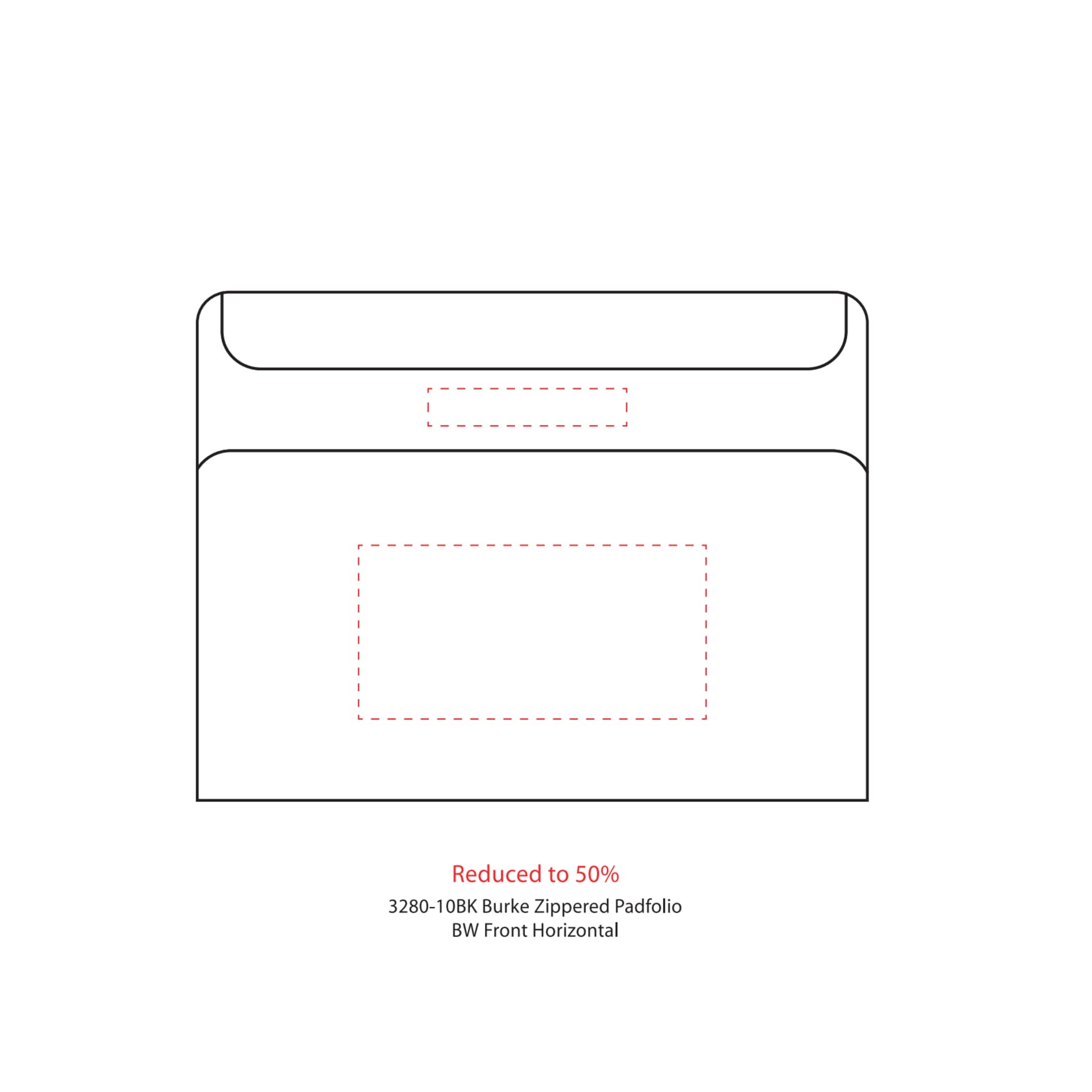 FSC® Mix Burke Zippered Padfolio 15