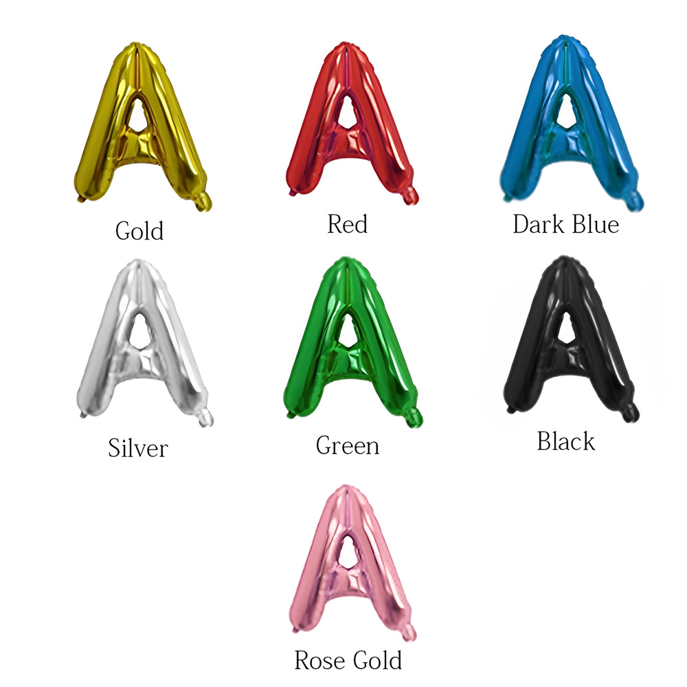 16" Number & Letter Balloons 14
